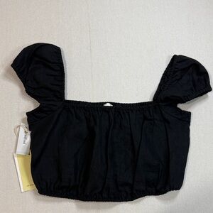 Wilfred Black Off-Shoulder Blouse